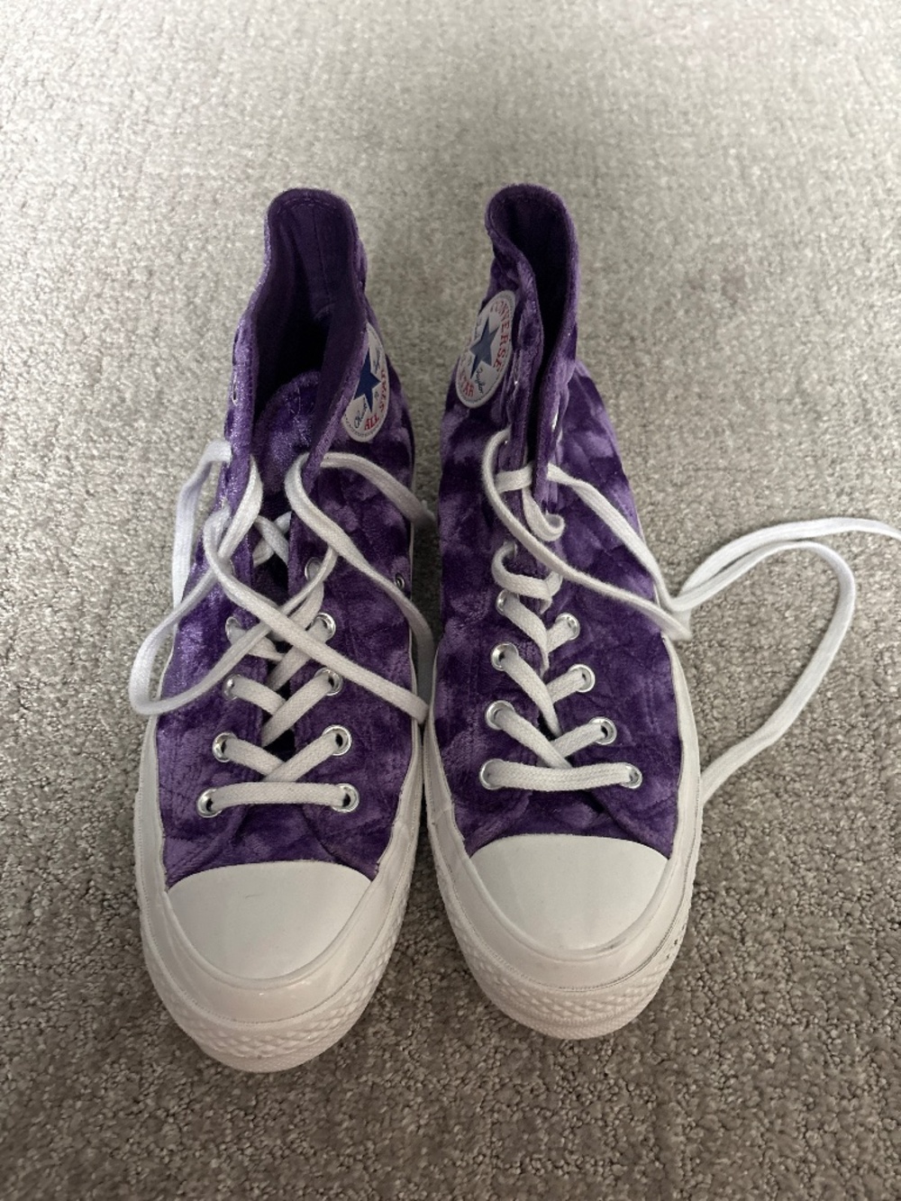 Golf Le Fleur x Converse Chuck 70 Hi 'Quilted Velvet Tillandsia Purple'